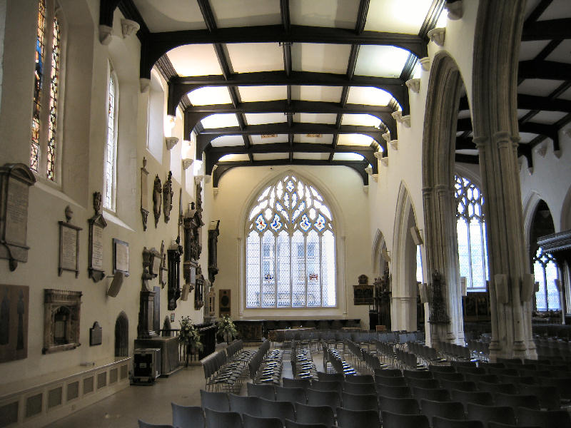St Helens Church Bishopsgate Interior